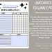 DIGITAL PRINTABLE FILLABLE Chore Chart | Responsibility Chart | Pdf ...