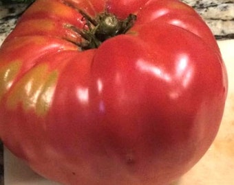 German Johnson Tomato Seeds - Pink/Red Beefsteak Heirloom +25 Seeds - Indeterminate 75 Days