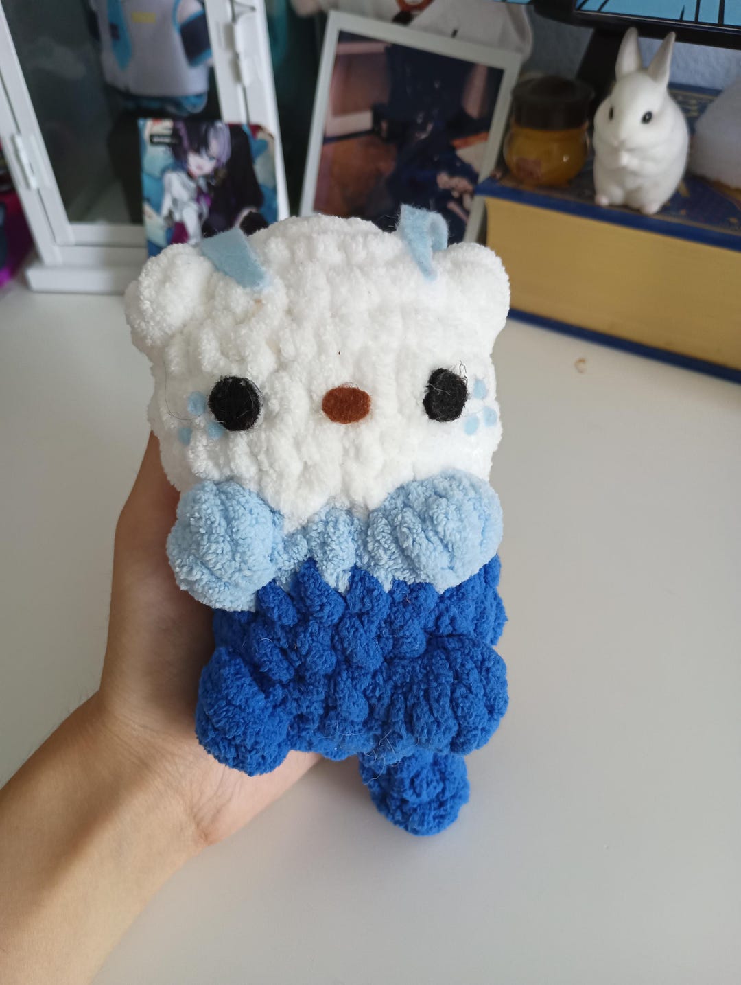 Mini Genshin Otter Crochet Plush | Handmade