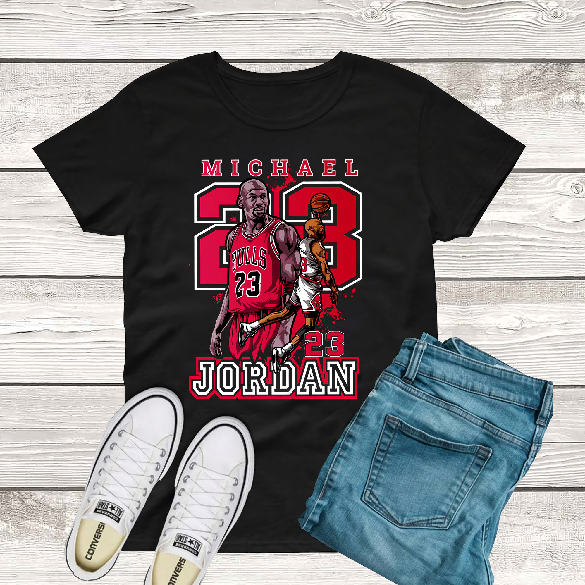 Discover Michael Jordan 23 T-Shirt