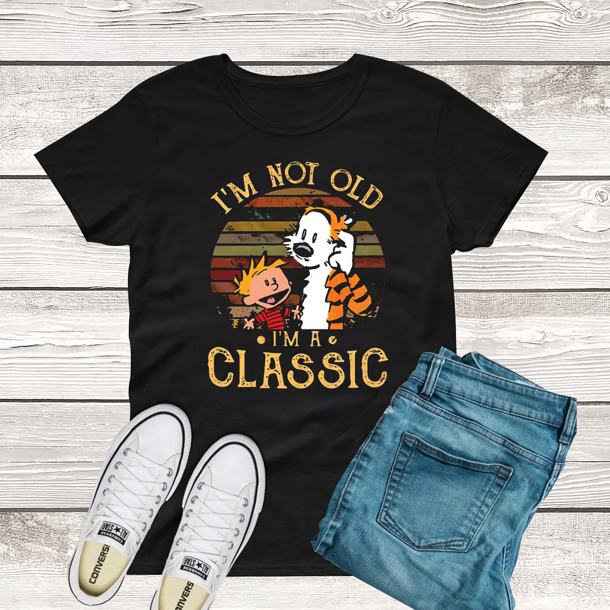 Calvin And Hobbes I'm Not Old I'm A Classic T-Shirt