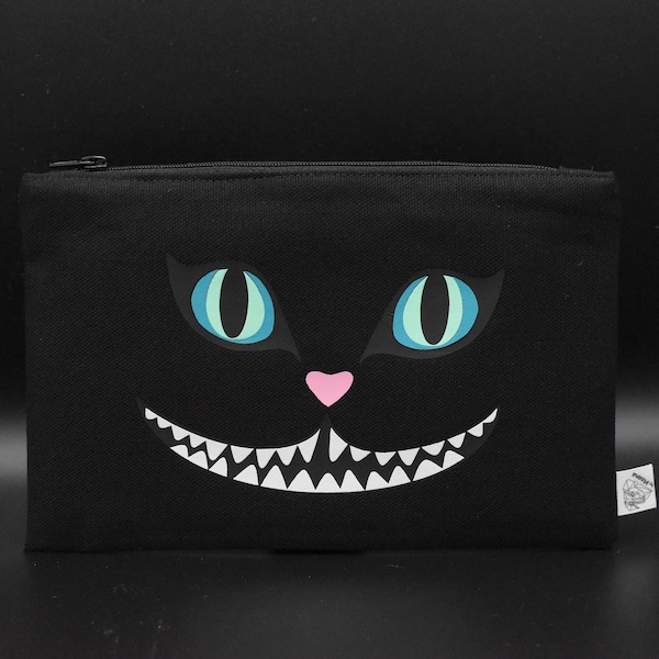 Kleine Tasche - Grinsekatze (glow in the dark)