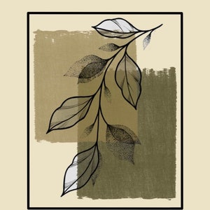Boho leaf 2