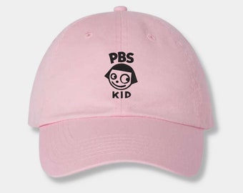 PBS kids hat, custom embroidered, personalized baseball cap, gift for her, mens hat