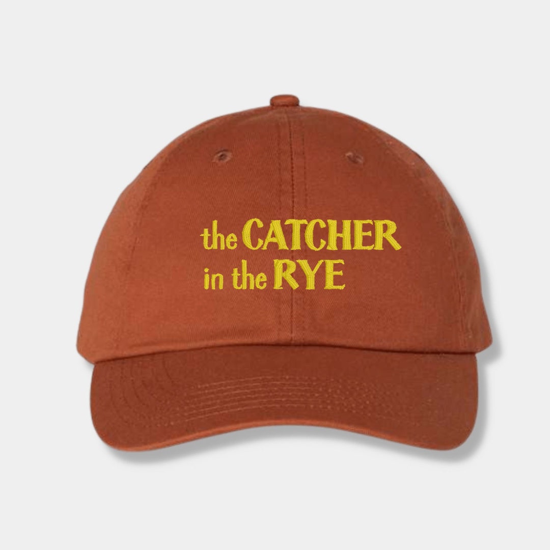 The Catcher in the Rye Hat Custom Embroidered Personalized Etsy