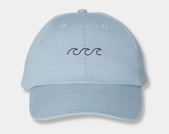 Ocean Hat custom embroidered for beach vacation, surfing, and outdoors