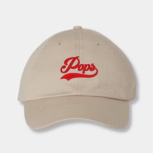 Fathers day gift idea. Custom text for dad or team coach. Personalized embroidery, cap color and thread color.
