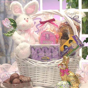 Somebunny Special Easter Gift Basket; Easter Basket; Filled Easter Basket