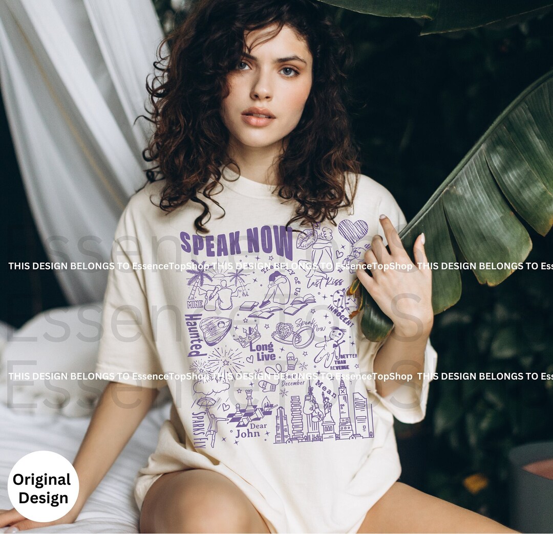 Speak Now Comfort Colors Shirt Speak Now Merch Mean Merch Etsy