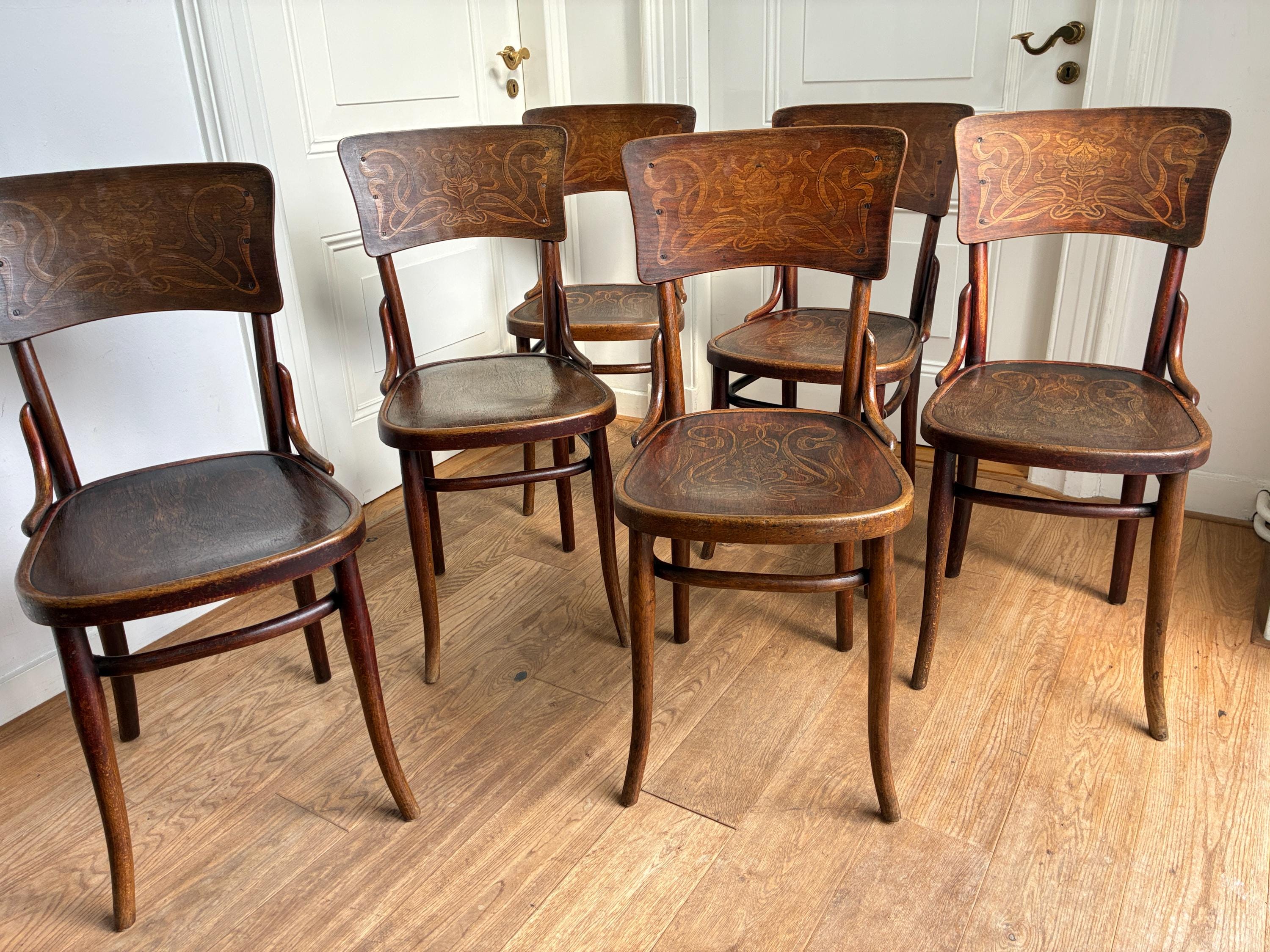 希少】BAUHAUS THONET postmodern ヴィンテージ 4脚