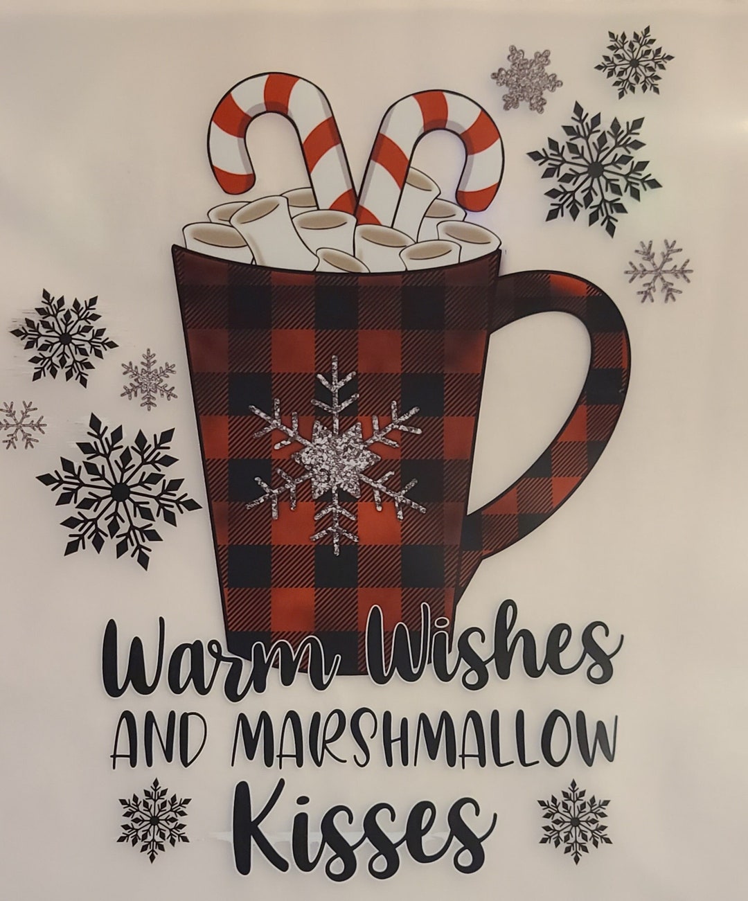 Warm Wishes and Marshmallow Kisses Direct to Film DTF Etsy