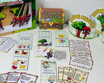 Actividades de folclore brasileño para niños para imprimir