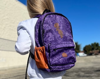Personalized Backpack | Toddler bag | Daycare Bag | Birthday Gift | Purple Girl Backpack | Baby Overnight Bag | School Bag