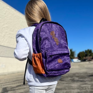 Personalized Backpack | Toddler bag | Daycare Bag | Birthday Gift | Purple Girl Backpack | Baby Overnight Bag | School Bag