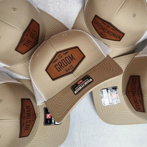 Groom Hat | Richardson 112 | Wedding Hats | Custom Hat for Groom | Personalized Hat | Ring Bearer Hat | Wedding Announcement | Husband Hat