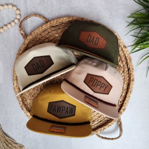 Dad Rope Hat | Richardson 256 | Hexagon | Custom Dad Hat | Papa Cap | Gift for Dad | New Papa | Gift for Grandpa | Daddy