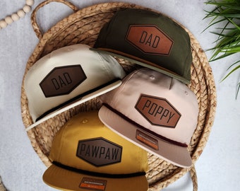 Grandpa Cap | Richardson 256 | Hexagon | Custom Dad Hat | Papa Cap | Gift for Dad | New Papa | Gift for Grandpa | Daddy