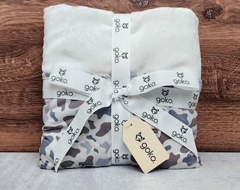 Baby Boy Blanket | Deer Camo Baby & Toddler Blanket | Hunting Nursery Decor
