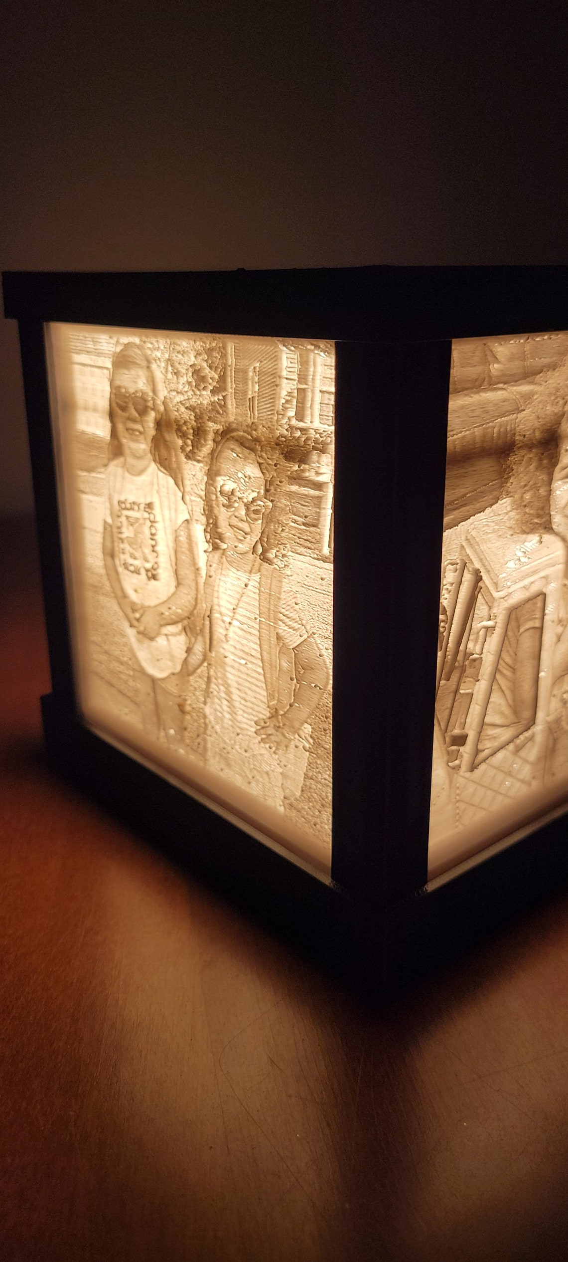 5 Picture Lithophane Cube With LED Light and Switch - Etsy
