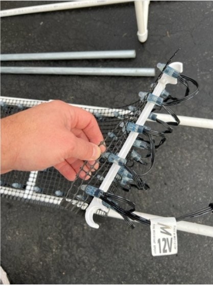 1/2 PVC Matrix Braces in White - Etsy