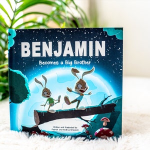 Personalized Big Brother Announcement Book | Big Brother Gift