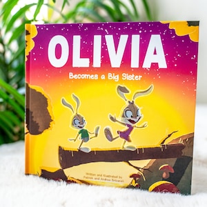 Personalized Big Sister Announcement Book | Big Sister Gift