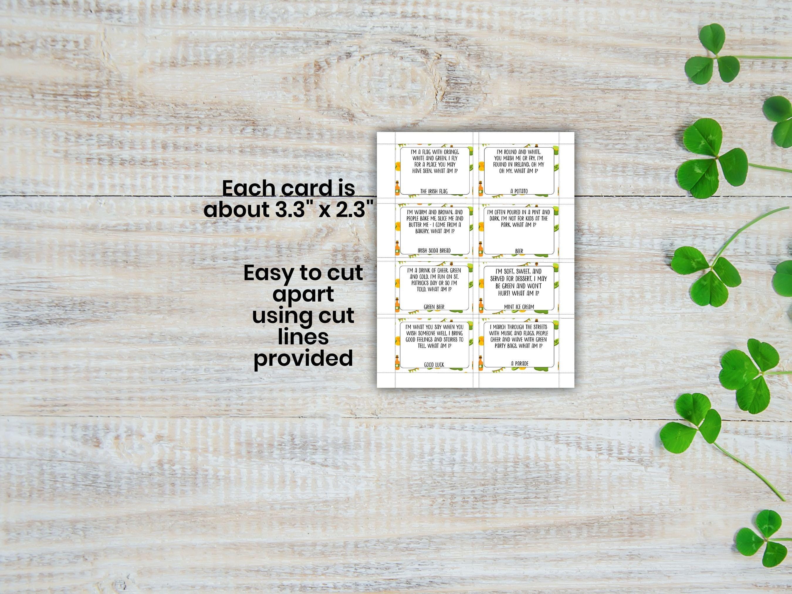 St Patricks Day Riddles for Adults, Dementia Activity Printables ...