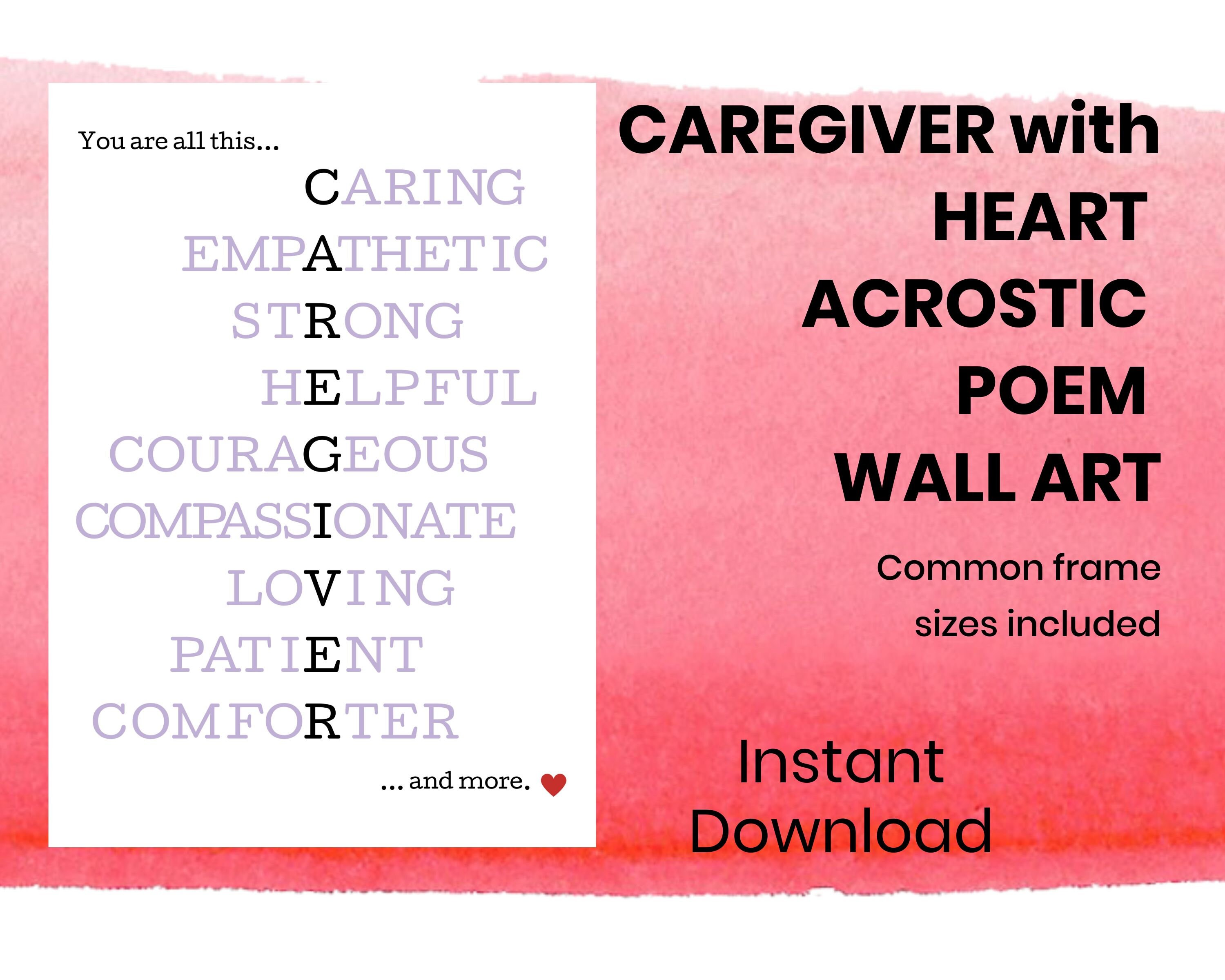 Alzheimers Poem - Etsy