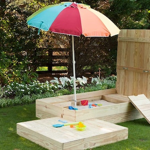 Woodworking Plans for outdoor sandbox