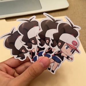 PKMN - Hilda Vinyl Stickers