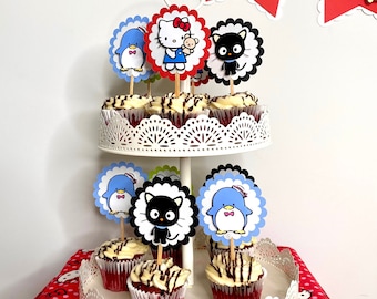 HK Cupcake Toppers: 3D