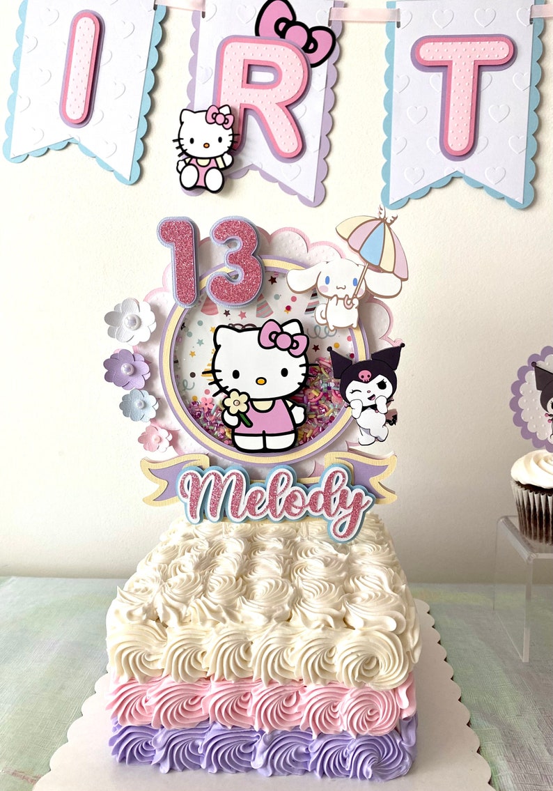 HK Cake Topper: 3D/Shaker image 1