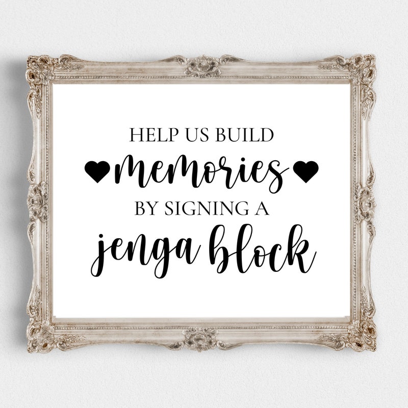 Jenga Blocks - Etsy