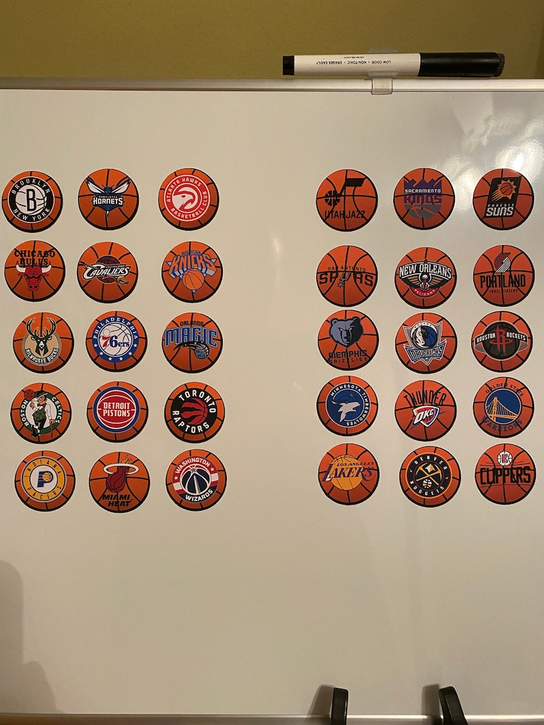 NBA Set All 30 Teams Etsy