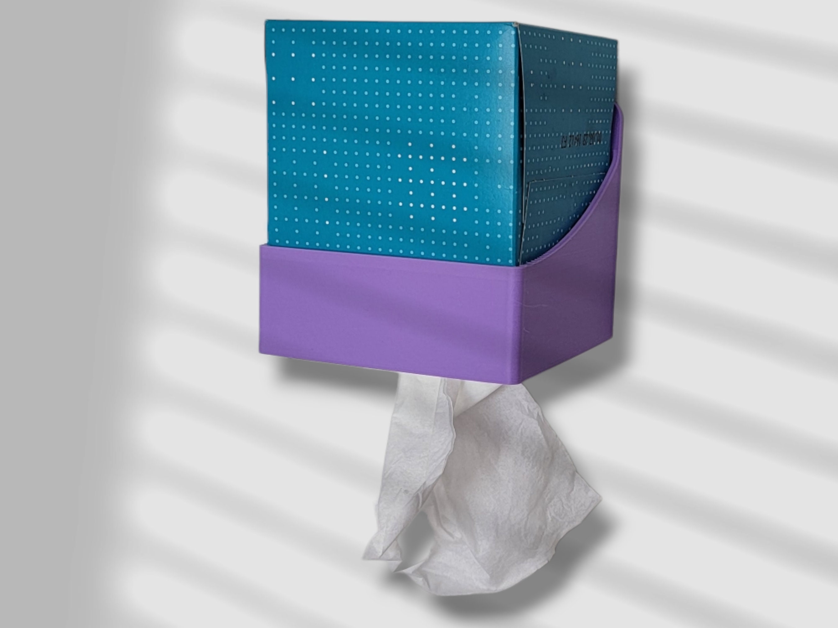 PRINxy Wall Mounted Tissue Holder,Facial Towel Organizer Durable