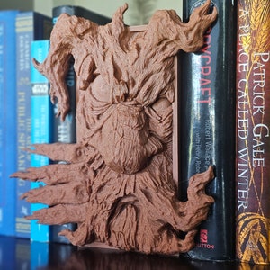 3 Sizes Tree Monster Booknook Bookshelf Decor Librarian Gift For Fantasy Lovers Mythical Home Library Decor Miniatures Of Madness RPG Gaming