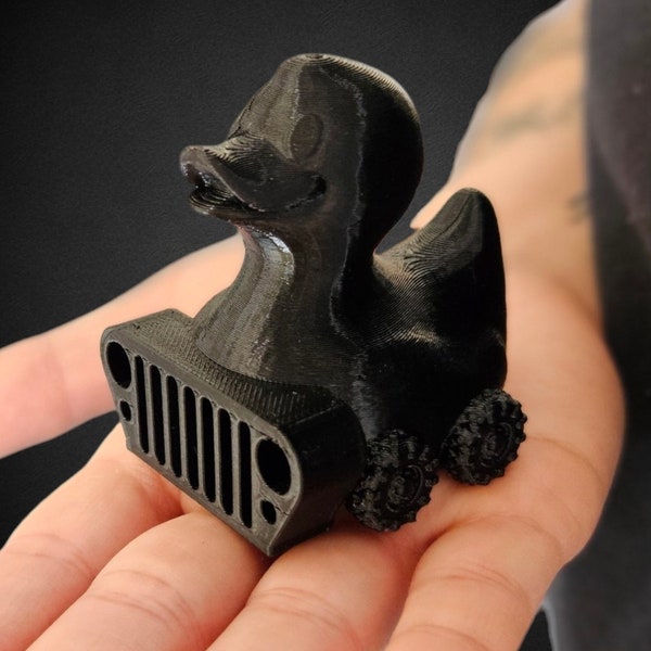 Jeep Rubber Duck, Ducking, Duck Duck Jeep HEAT SAFE, 3D Printed Car Accessories