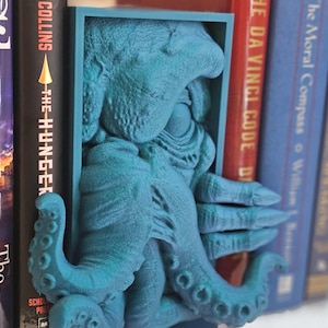 4x8 Cultist Cthulhu Book Nook Gift For Book Lover Librarian Gift For Fantasy Lovers Book Club Reader Gifts For Him Bookish Gift