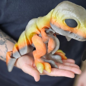 12.25&quot; Long T-Rex By Cinderwing Articulating Sensory 3D Toy Fidget Toy Kids Gift For Dinosaur Lover Desk Buddy Dinosaur Lover
