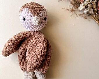 Crochet Penguin Snuggler - Ready to ship - Classic Penguin Lovey - Christmas gifts for kids - Penguin friend - handmade gifts for kids