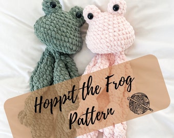 Hoppit the Frog - PATTERN - Crochet Pattern