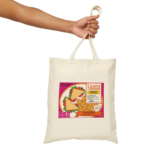 Who? Weekly LeAnn Cuisine Cotton Canvas Tote Bag