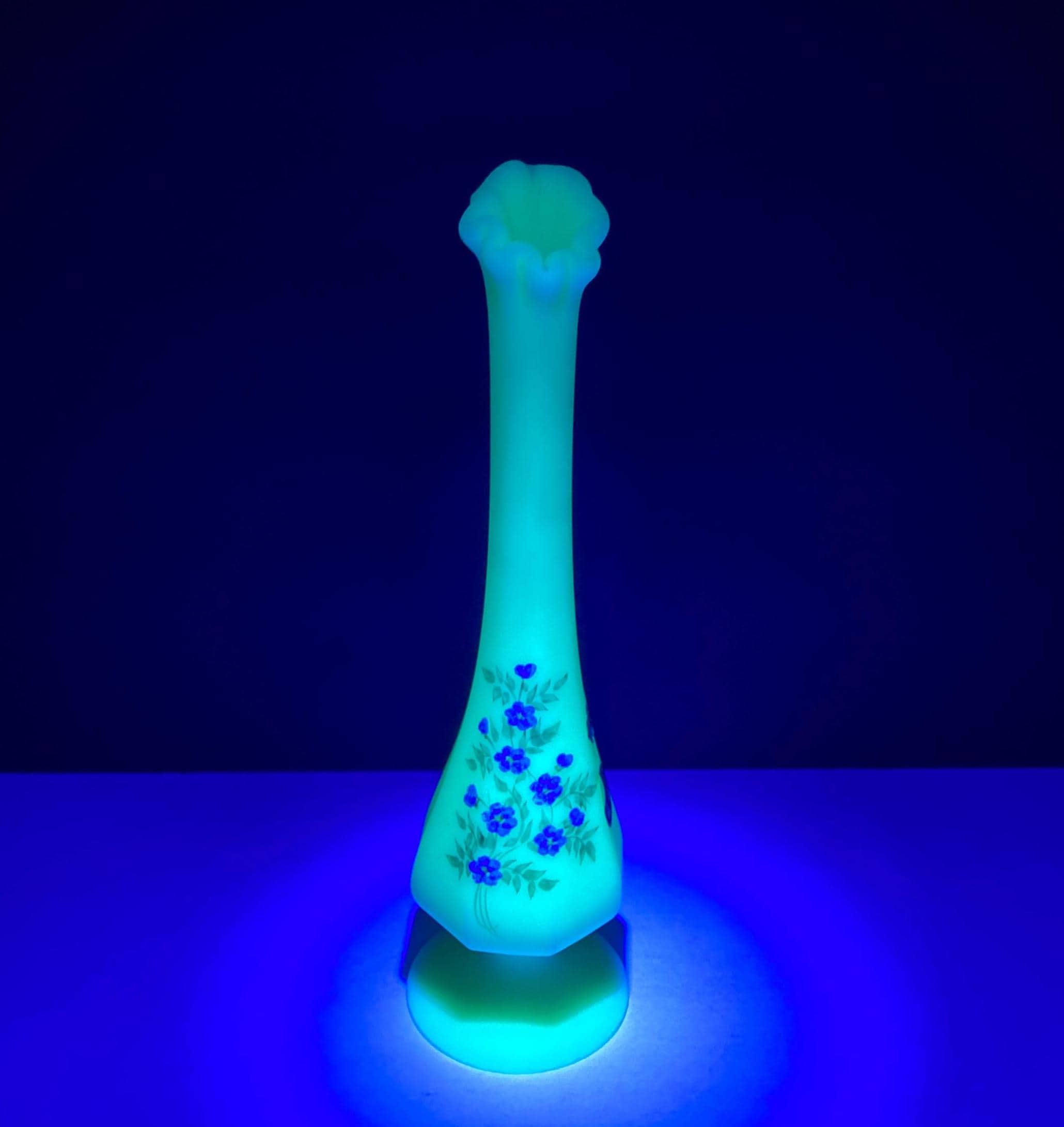 Fenton Glass Uranium - Etsy