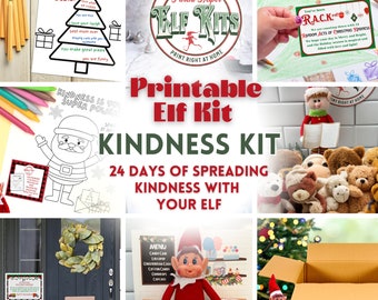 Elf Kit Holiday Kindness Project | Elf Kit | Elf Bundle | Elf Ideas | Elf Props | Elf Accessories | Holiday Elf | Christmas Elf