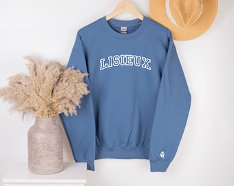Lisieux Unisex Sweatshirt l Saint Therese of Lisieux l Saint Sweatshirt | Catholic Sweatshirt |