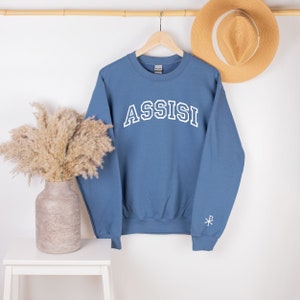 St. Franziskus von Assisi Unisex Sweatshirt l Heiliges Sweatshirt l Katholisches Sweatshirt