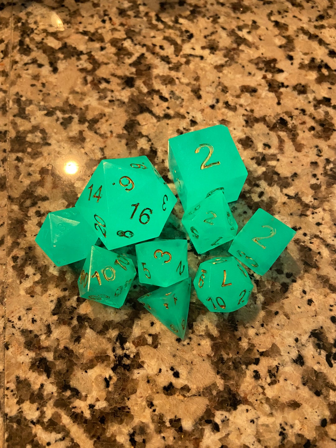 Custom DND Dice Set Etsy