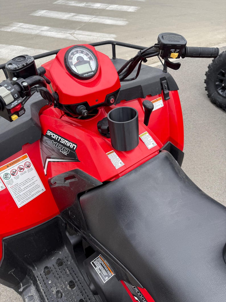 Cupholder for Polaris Sportsman/Scrambler 400/450/500/550/570/850/1000 ATV image 10