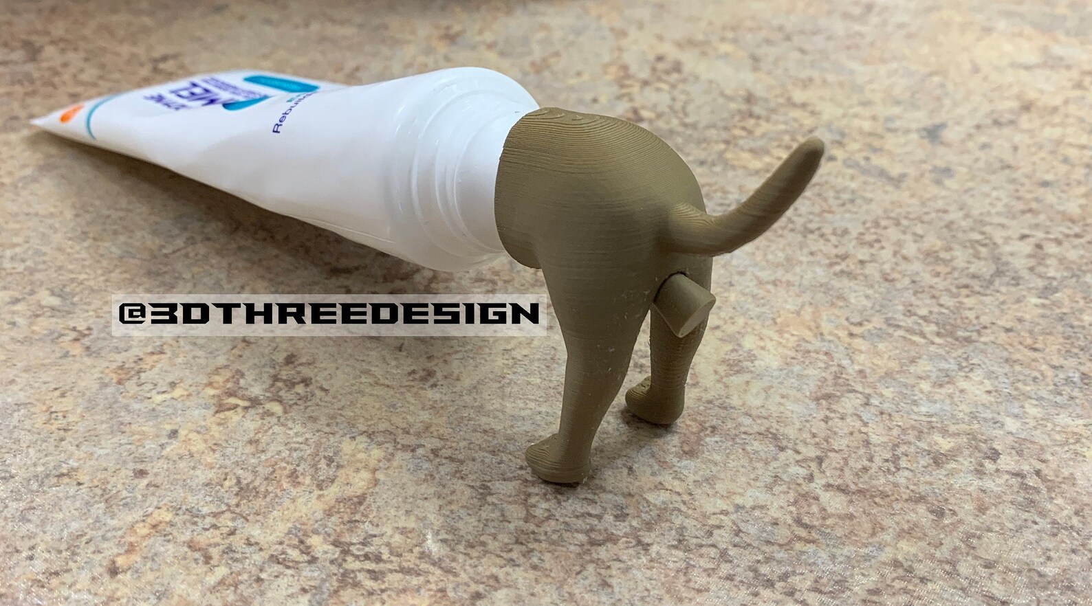 Pooping Dog Butt Toothpaste Topper fits MOST Toothpaste Etsy