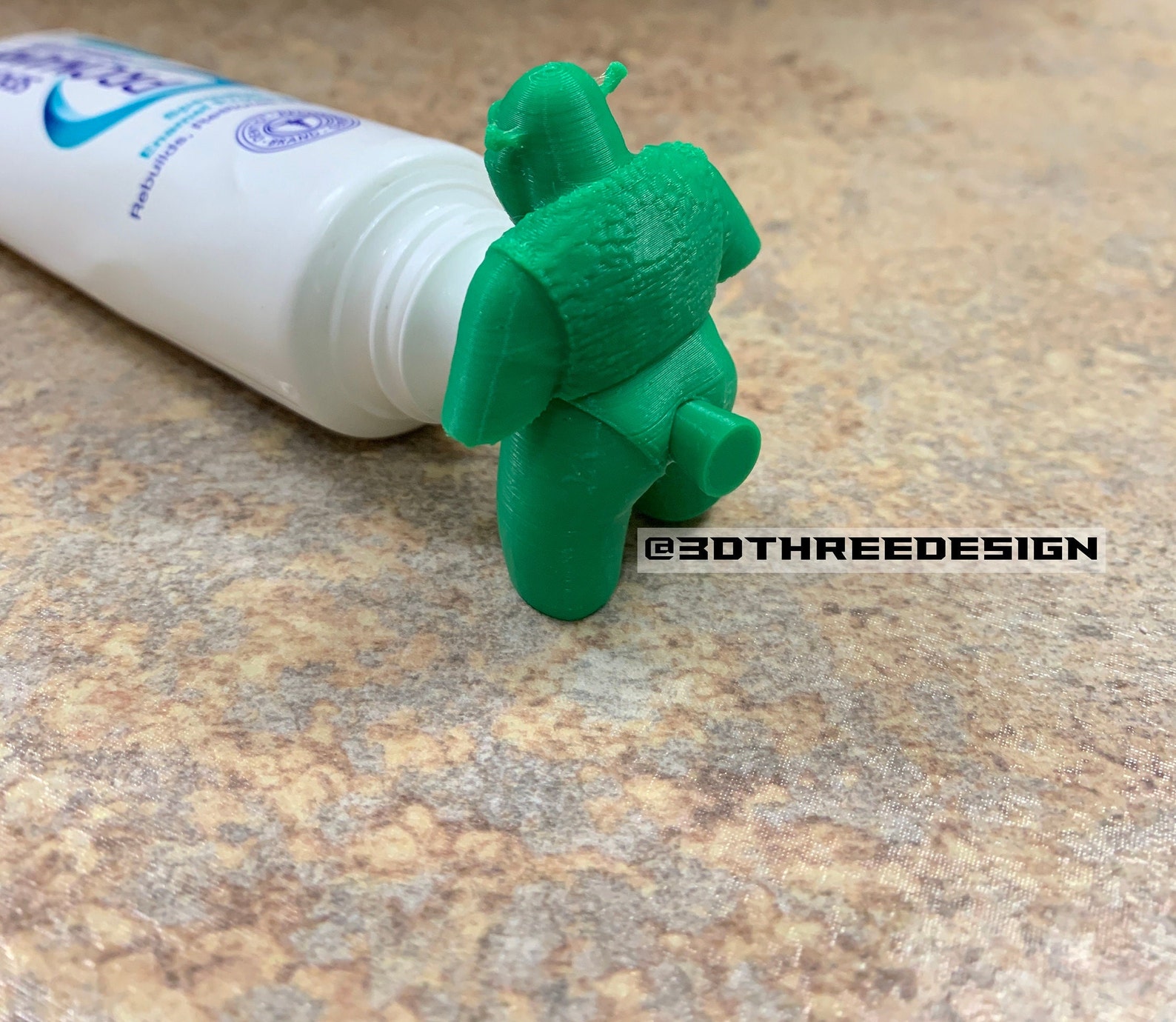 Shrek Pooping Toothpaste Topper With FREE Cap Plug Shrek Etsy